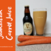 A glass of Jamaican Carrot Juice