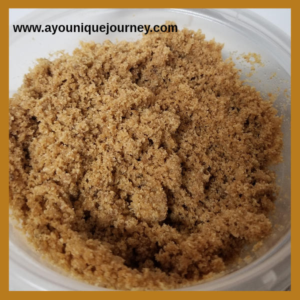 Graham Cracker Crust mixture.