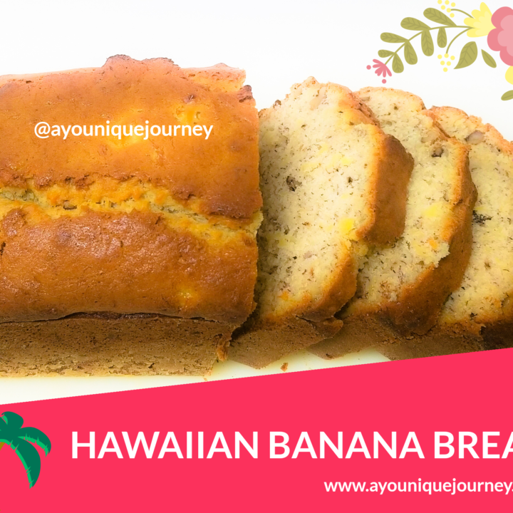 Sliced Hawaiian Banana Bread