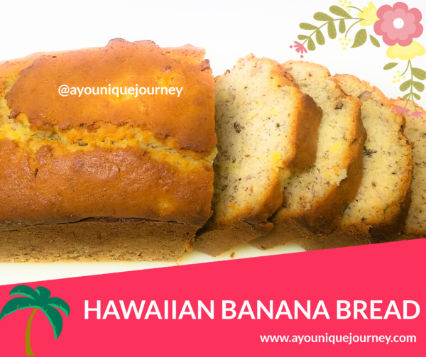 Sliced Hawaiian Banana Bread