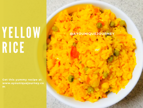 A bowl of some yummy Yellow Rice.