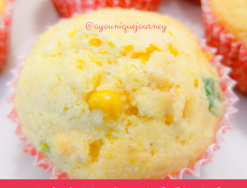 Corn Muffins ready to eat.