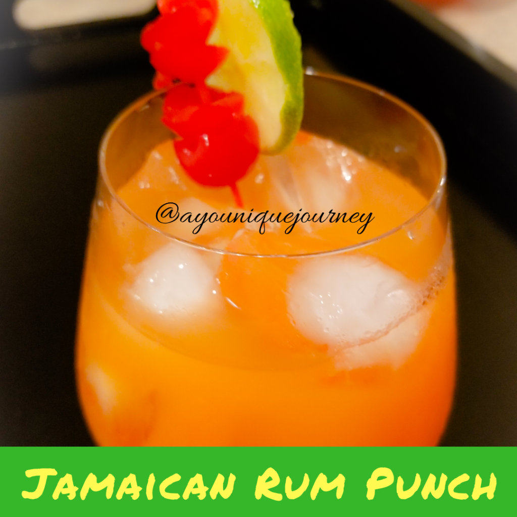 Jamaican Rum Punch Recipe A YouNique Journey