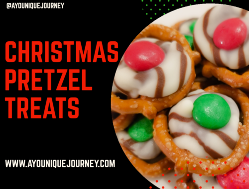 Christmas Pretzel Treats for the holidays.