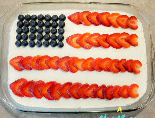 Red White and Blue Poke Cake Recipe