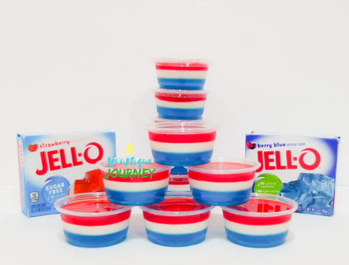Red White & Blue Jello Shots Recipe