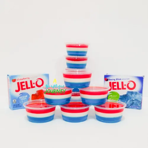 Red White & Blue Jello Shots Recipe