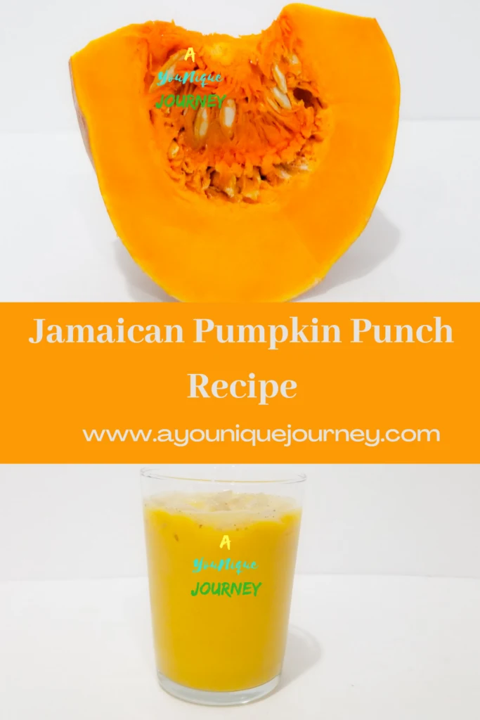 Jamaican Pumpkin Punch Recipe Pinterest Image