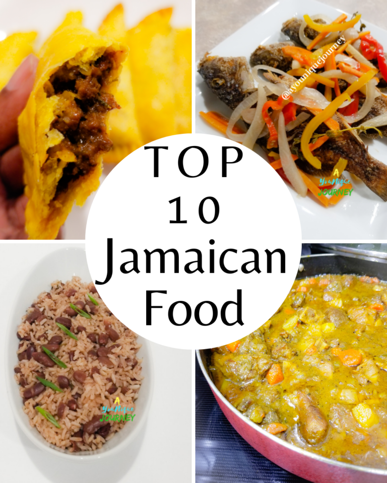 Top 10 Jamaican food when visiting Jamaica.